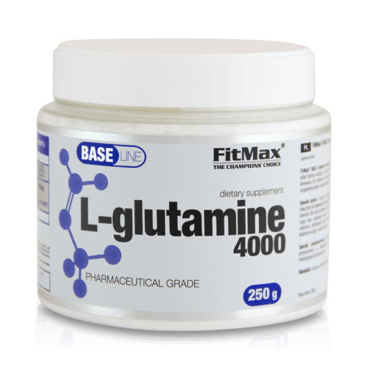 Аминокислота FitMax Base L-Glutamine, 250 грамм СРОК 07.21,  ml, FitMax. Amino Acids. 
