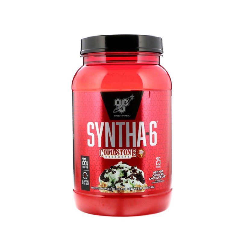 Протеин BSN Syntha-6 Cold Stone, 1.17 кг Мята-шоколад,  мл, BSN. Протеин. Набор массы Восстановление Антикатаболические свойства 
