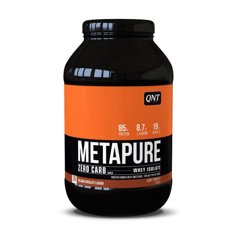 QNT Сывороточный протеин изолят QNT Metapure Isolate (908 г) метапур belgian chocolate, , 