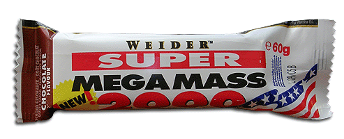Mega Mass 2000 Bar, 60 г, Weider. Батончик. 