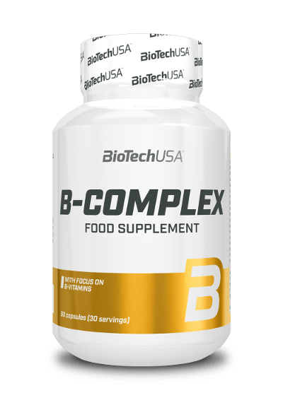 BioTech Комплекс витаминов группы Б BioTech Vitamin B-complex (60 таб) биотеч, , 60 