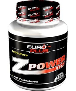 Z Power, 160 шт, Euro Plus. Цинк Zn, Цинк. Поддержание здоровья 