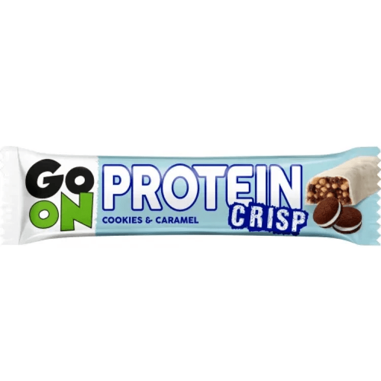 Go On Nutrition Протеиновый батончик Go On Nutrition Crisp Bar 50 г 1/24 (Cookie & Caramel), ,