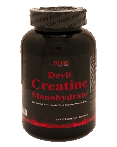 Devil Creatine Monohydrate, 300 г, Devil Nutrition. Креатин моногидрат. Набор массы Энергия и выносливость Увеличение силы 