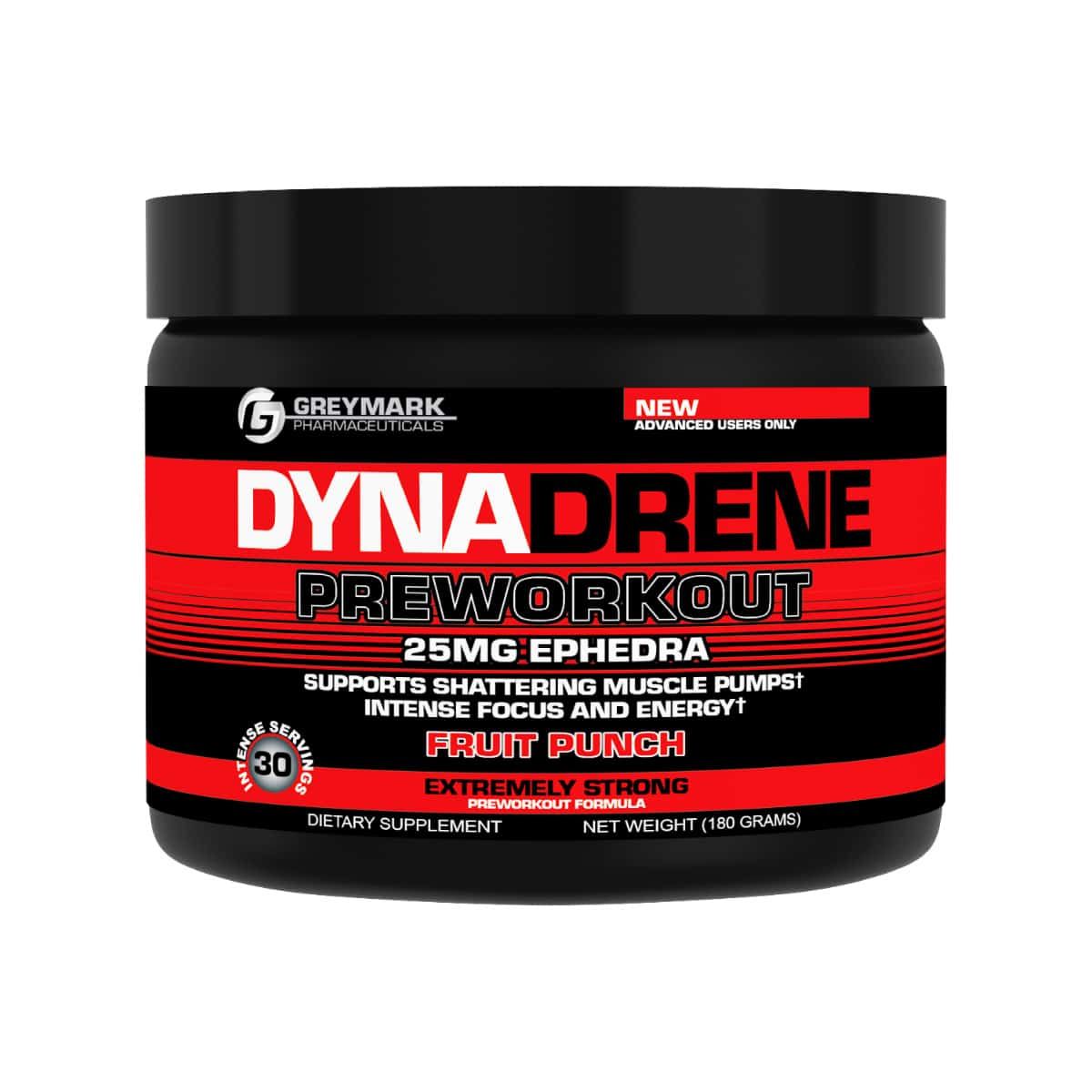 Dynadrene, 195 g, Greymark Pharmaceuticals. Pre Workout. Energy & Endurance 