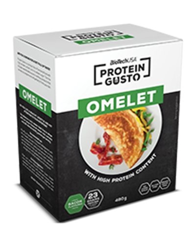 Protein Gusto Omelet, 480 g, BioTech. Sustitución de comidas. 