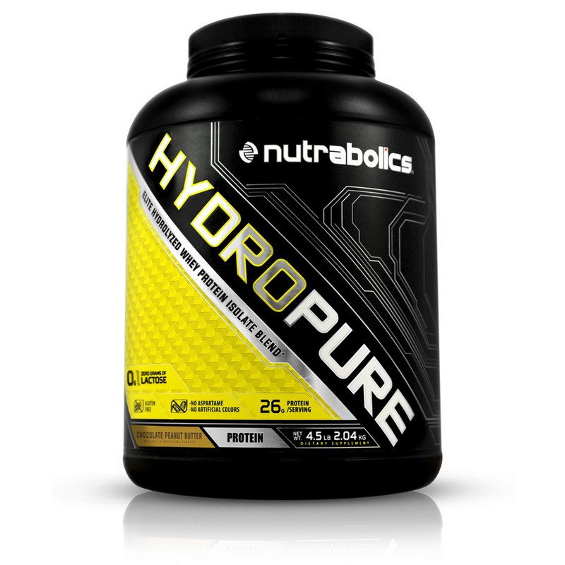 Nutrabolics Сывороточный протеин изолят NutraBolics Hydro Pure (2.04-2.25 кг)  нутраболик гидро пул  Chocolate, , 2.25 
