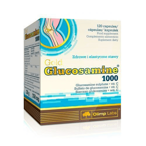Харчова добавка Olimp Labs Gold Glucosamine 1000 120 Caps,  ml, Olimp Labs. Para articulaciones y ligamentos. General Health Ligament and Joint strengthening 
