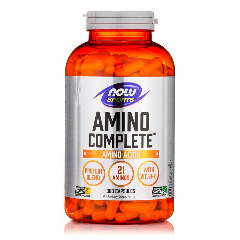 Аминокислота NOW Amino Complete, 360 капсул,  мл, Nosorog. Аминокислоты. 