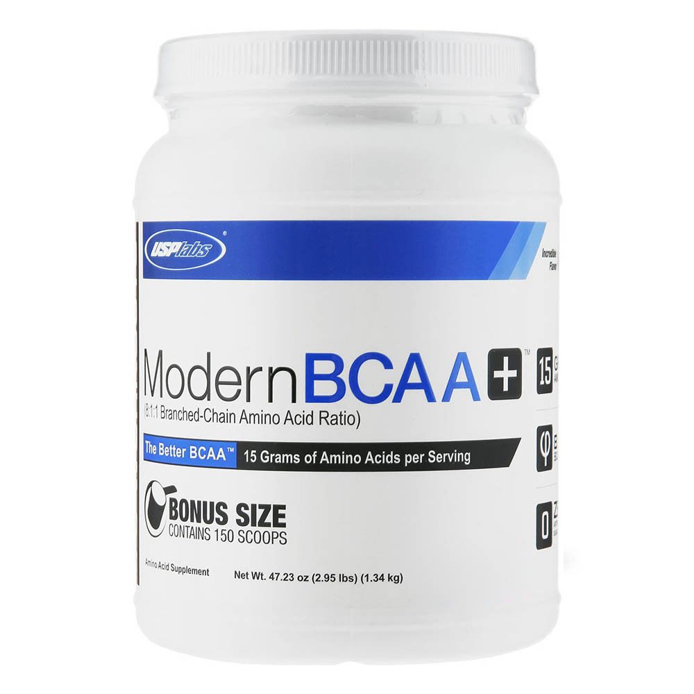 BCAA USP Labs Modern BCAA+, 1.34 кг Ежевика,  мл, USP Labs. BCAA. Снижение веса Восстановление Антикатаболические свойства Сухая мышечная масса 