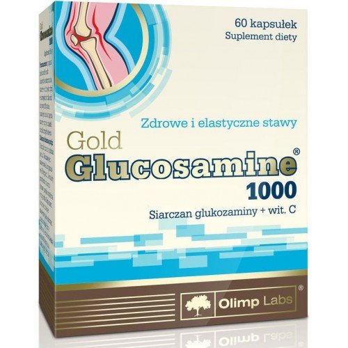 Для суставов и связок Olimp Gold Glucosamine 1000, 60 капсул,  мл, Olimp Labs. Хондропротекторы. Поддержание здоровья Укрепление суставов и связок 