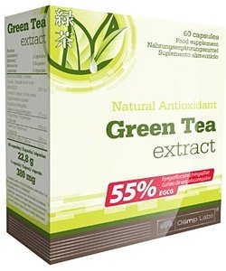 Green Tea Extract, 60 шт, Olimp Labs. Термогеники (Термодженики). Снижение веса Сжигание жира 