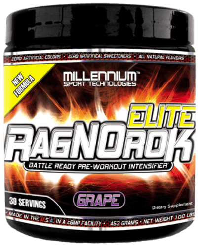 RagNOrok ELITE, 453 g, Millennium Sport Technologies. Pre Workout. Energy & Endurance 