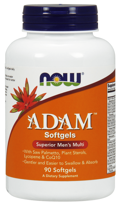 Вітамінно-мінеральний комплекс NOW Foods Adam Superior Men's Multi 90 Softgels,  ml, Now. Vitamins and minerals. General Health Immunity enhancement 