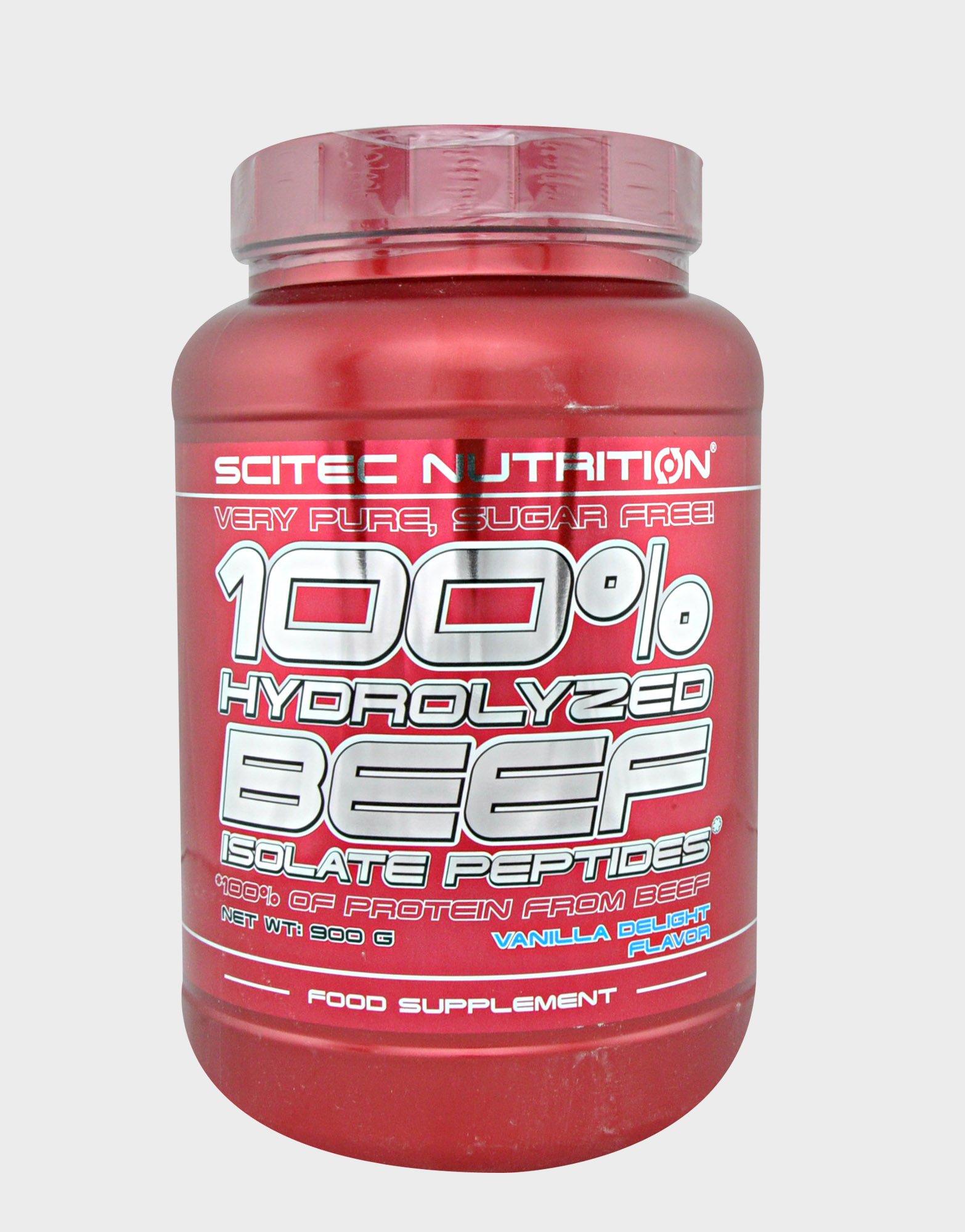 100% Hydrolyzed Beef, 900 g, Scitec Nutrition. Beef protein. 
