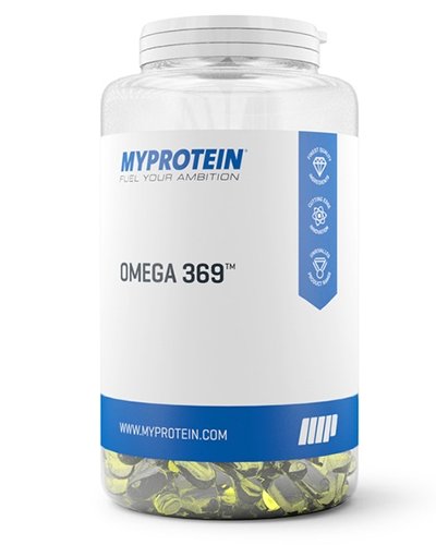 Omega 369, 120 шт, MyProtein. Комплекс жирных кислот. Поддержание здоровья 