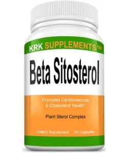 Beta Sitosterol, 90 шт, KRK Supplements. Спец препараты. 