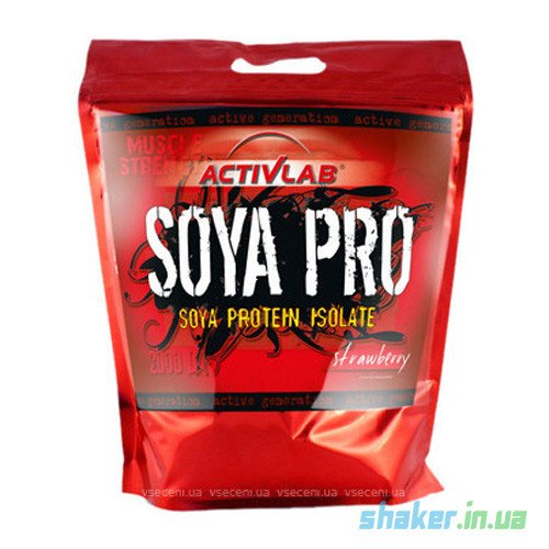 Соевый протеин изолят Activlab Soja Pro (2 кг) активлаб соя про шоколад,  мл, ActivLab. Соевый протеин. 