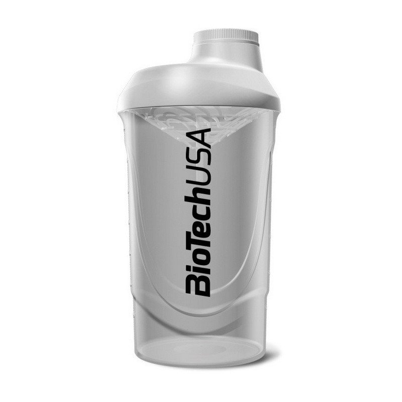 Шейкер спортивный Wave BioTech USA (600 мл) серый,  ml, BioTech. Shaker. 
