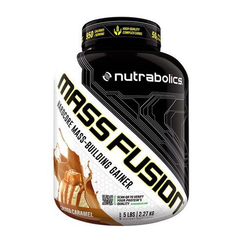 NutraBolics MASS FUSION 2.27 кг Соленая карамель,  ml, Nutrabolics. Gainer. Mass Gain Energy & Endurance recovery 