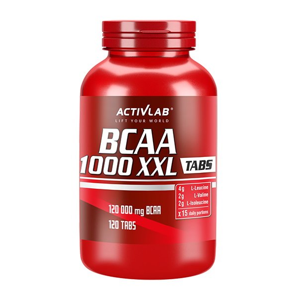 BCAA Activlab BCAA 1000 XXL, 120 таблеток,  ml, ActivLab. BCAA. Weight Loss recuperación Anti-catabolic properties Lean muscle mass 
