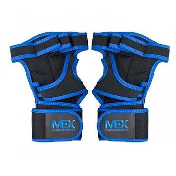 MEX Nutrition Перчатки для фитнеса MEX Nutrition V-Fit (размер S) мекс нутришн Blue, , 