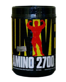 UN AMINO 2700 350 т,  мл, Universal Nutrition. Аминокислоты. 