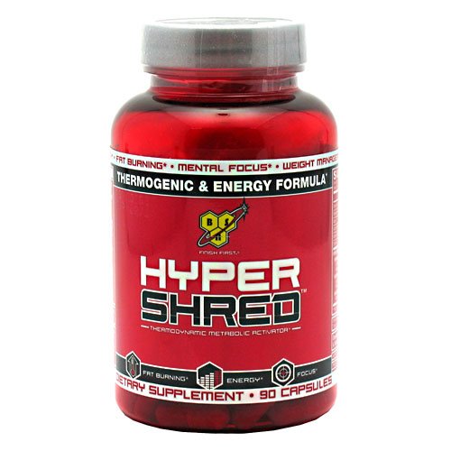 HYPER SHRED, 90 pcs, BSN. Thermogenic. Weight Loss Fat burning 