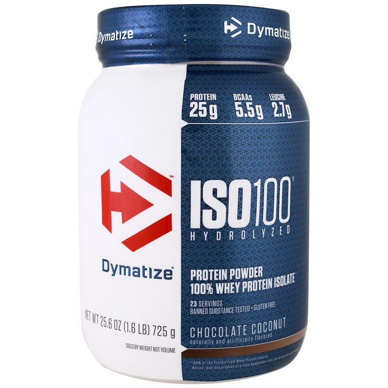 ISO-100 Dymatize Nutrition 725 g,  ml, Dymatize Nutrition. Proteína. Mass Gain recuperación Anti-catabolic properties 