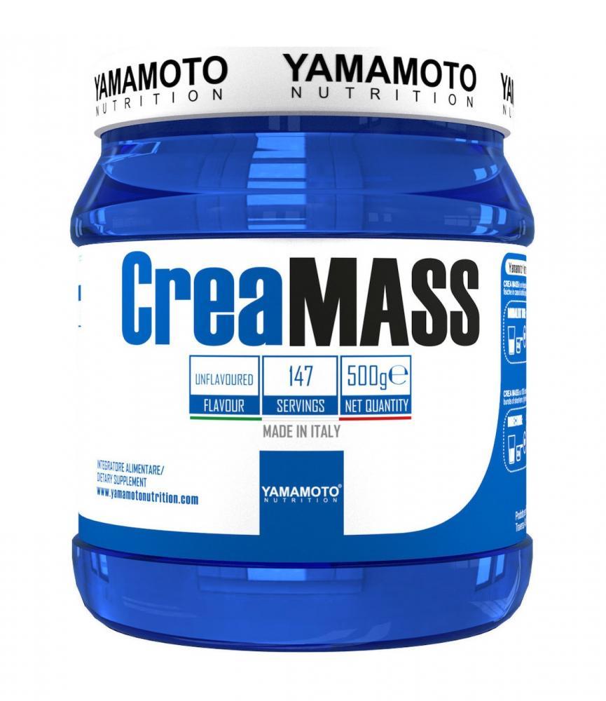 Креатин моногидрат Yamamoto nutrition CreaMASS - 500g Unflavoured  ямамото нутришн,  мл, Yamamoto Nutrition. Креатин моногидрат. Набор массы Энергия и выносливость Увеличение силы 