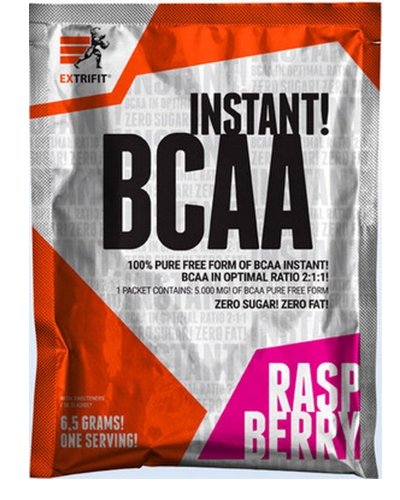 BCAA Instant, 7 г, EXTRIFIT. BCAA. Снижение веса Восстановление Антикатаболические свойства Сухая мышечная масса 