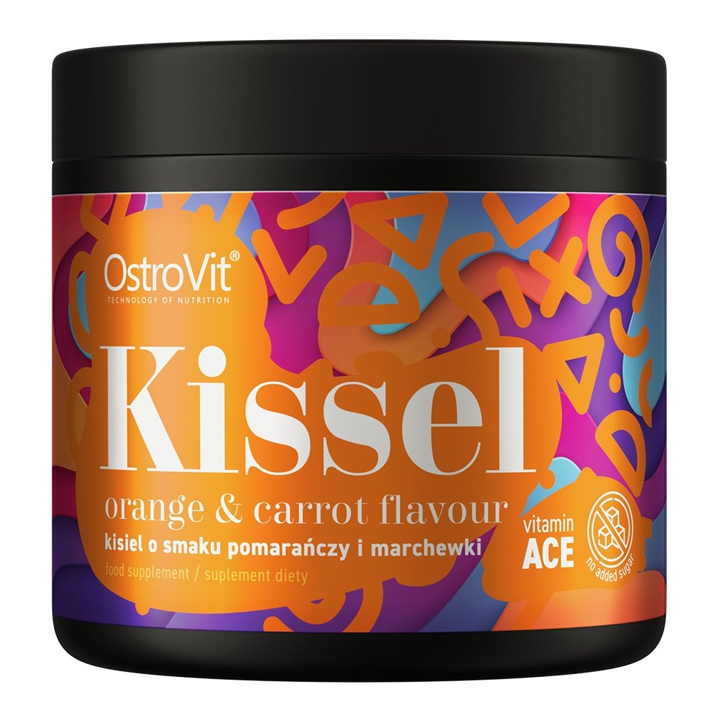 OstroVit Заменитель питания OstroVit Kissel, 200 грамм Морковь-апельсин, , 200 г