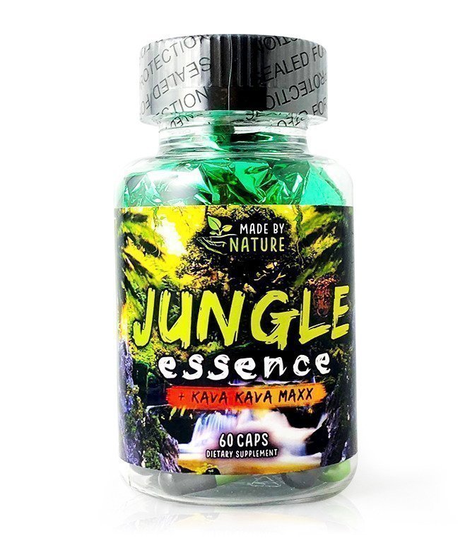 MADE BY NATURE  JUNGLE ESSENCE + KAVA KAVA MAXX 60 шт. / 8 servings,  ml, Made By Nature. Nootropic. 
