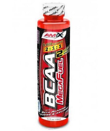 BCAA Mega Fuel, 1 шт, AMIX. BCAA. Снижение веса Восстановление Антикатаболические свойства Сухая мышечная масса 