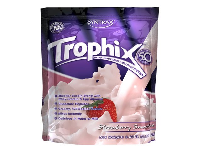 Syntrax Trophix 2.28 кг Шоколад,  мл, Syntrax. Комплексный протеин. 