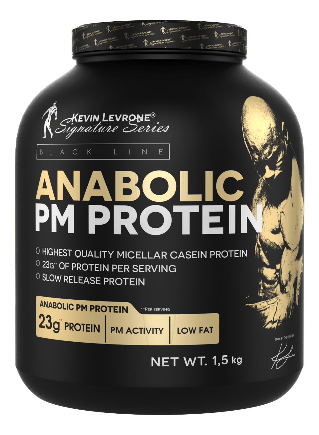 Протеин Kevin Levrone Anabolic PM Protein, 1.5 кг Ваниль СРОК 04.21,  мл, Kevin Levrone. Протеин. Набор массы Восстановление Антикатаболические свойства 