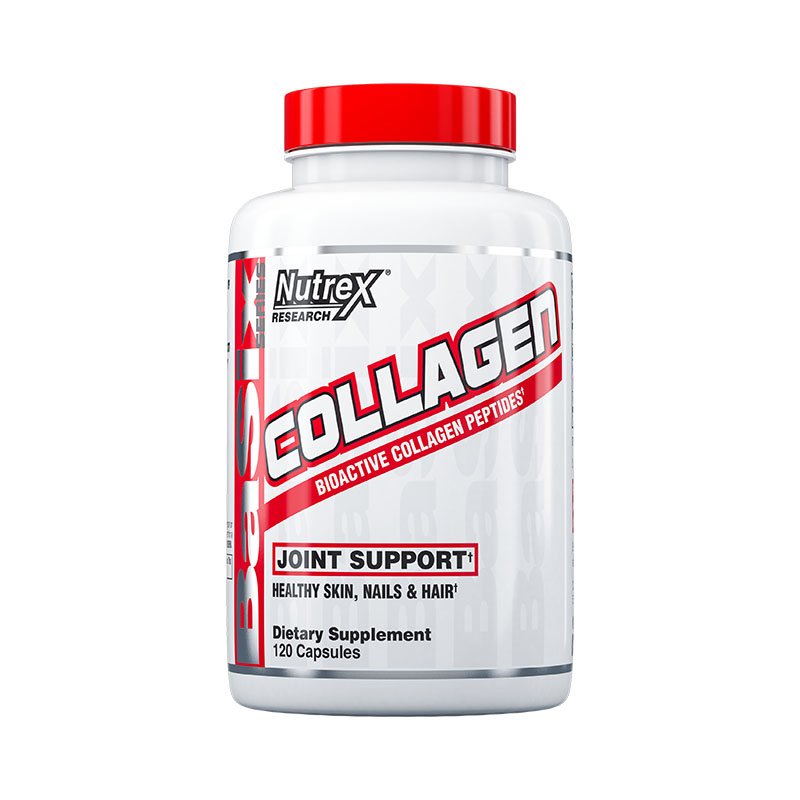 Препарат для суставов и связок Nutrex Research Collagen, 120 капсул,  ml, Nutrex Research. For joints and ligaments. General Health Ligament and Joint strengthening 
