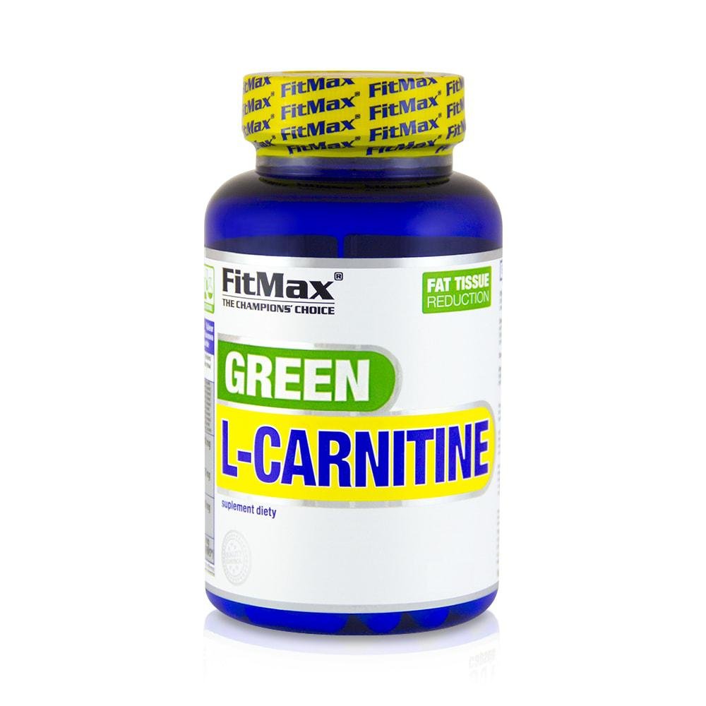 Жироспалювач Green L-Carnitine FitMax 90 caps,  ml, FitMax. L-carnitine. Weight Loss General Health Detoxification Stress resistance Lowering cholesterol Antioxidant properties 