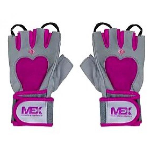 MEX Nutrition Перчатки для фитнеса MEX Nutrition Luv (размер XS) мекс нутришн Pink, , 