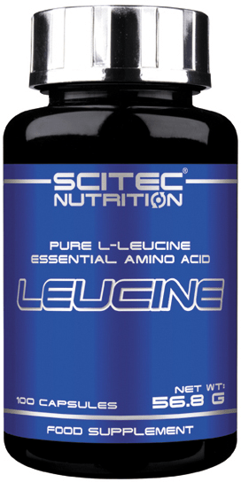 Leucine Scitec Nutrition 100 caps,  ml, Scitec Nutrition. BCAA. Weight Loss recovery Anti-catabolic properties Lean muscle mass 