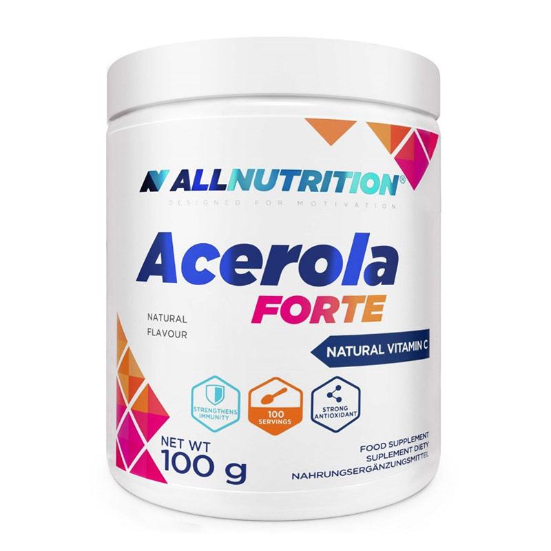 Витамин C AllNutrition Acerola Forte Vitamin C 100 грамм,  мл, AllNutrition. Витамин C. Поддержание здоровья Укрепление иммунитета 