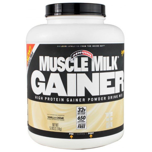 Muscle Milk Gainer, 2270 г, CytoSport. Гейнер. Набор массы Энергия и выносливость Восстановление 