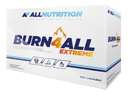 Burn4all Extreme, 120 pcs, AllNutrition. Fat Burner. Weight Loss Fat burning 