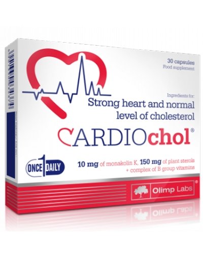 Cardiochol, 30 pcs, Olimp Labs. Vitamins and minerals. General Health Immunity enhancement 