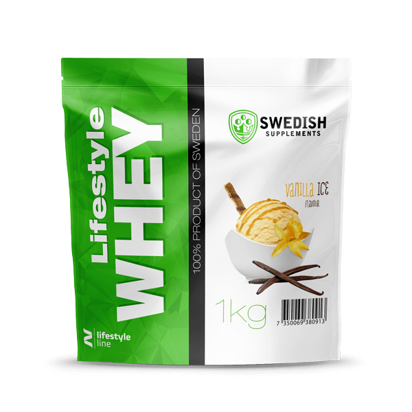 Swedish Supplements Swedish supplements - LS Whey Protein - 1kg Vanila Ice, , 1 