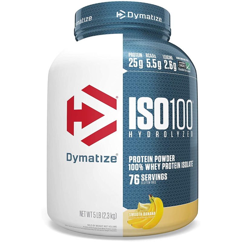 Dymatize Nutrition Протеин Dymatize ISO-100, 2.25 кг Банан, , 2250  грамм