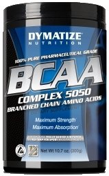 BCAA Complex 5050, 300 g, Dymatize Nutrition. BCAA. Weight Loss recovery Anti-catabolic properties Lean muscle mass 