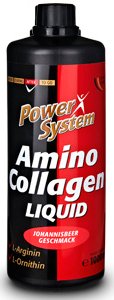 Amino Collagen Liquid, 1000 ml, Power System. Complejo de aminoácidos. 