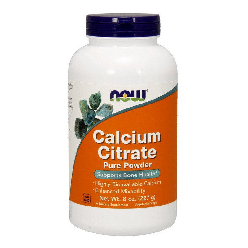 Кальций цитрат Now Foods Calcium Citrate (227 г) нау фудс,  мл, Now. Кальций Ca. 