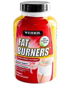 Fat Burners, 120 шт, Weider. Жиросжигатель. Снижение веса Сжигание жира 